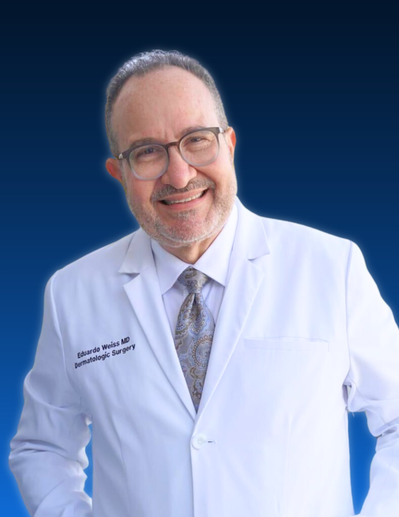 Portrait of Eduardo Weiss M.D., F.A.A.D.