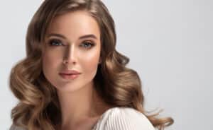 Beautiful woman looking youthful and rested from Blepharoplasty in Broward County, FL